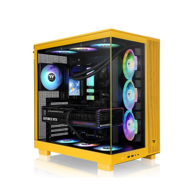Компьютерный корпус Thermaltake View 380 XL TG ARGB Bumblebee без Б/П Компьютерный корпус Thermaltake View 380 XL TG ARGB Bumblebee без Б/П
