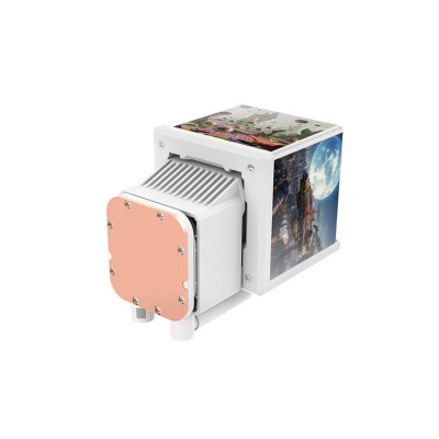 Кулер с водяным охлаждением Thermaltake MINECUBE 360 Ultra White