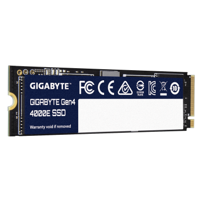 Твердотельный накопитель SSD 1000Gb PCIe4.0x4 GIGABYTE G440E1TB, NVMe1.4, M.2 2280, R4000/W3900 Твердотельный накопитель SSD 1000Gb PCIe4.0x4 GIGABYTE G440E1TB, NVMe1.4, M.2 2280, R4000/W3900