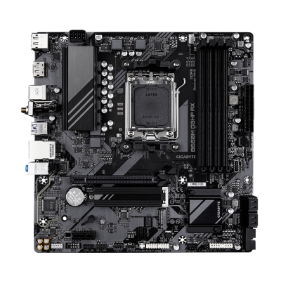 Материнская плата GIGABYTE B650M D3HP AX, AM5 B650, 4xDDR5, PCIe4.0, HDMI+2xDP, 2.5GLAN, 2xM.2, mATX