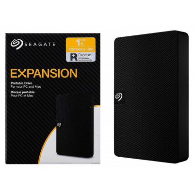 Внешний жесткий диск 1Tb Seagate Expansion Portable STKM1000400 Black USB 3.0