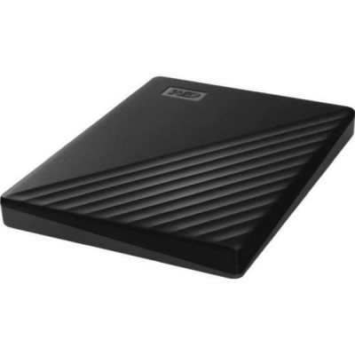 Внешний жесткий диск 1Tb, WD My Passport, WDBYVG0010BBK-WESN, ext power via USB, black, USB 3.0