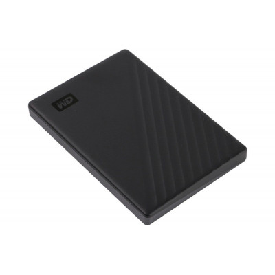 Внешний жесткий диск 1Tb, WD My Passport, WDBYVG0010BBK-WESN, ext power via USB, black, USB 3.0