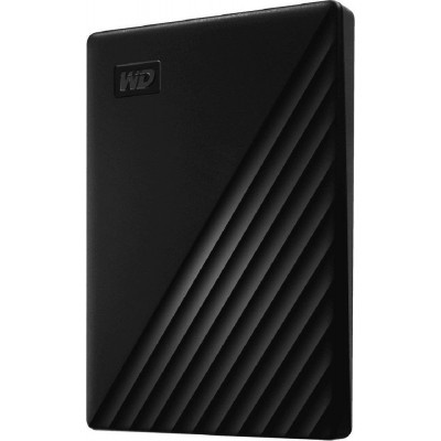 Внешний жесткий диск 1Tb, WD My Passport, WDBYVG0010BBK-WESN, ext power via USB, black, USB 3.0