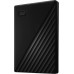 Внешний жесткий диск 1Tb, WD My Passport, WDBYVG0010BBK-WESN, ext power via USB, black, USB 3.0