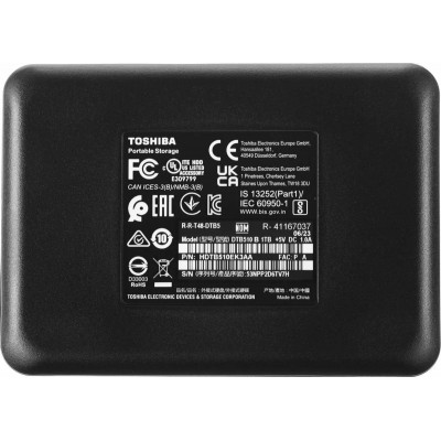 Внешний жесткий диск Toshiba 1Tb Canvio Basics HDTB510EK3AA, 2.5 Внешний жесткий диск Toshiba 1Tb Canvio Basics HDTB510EK3AA, 2.5