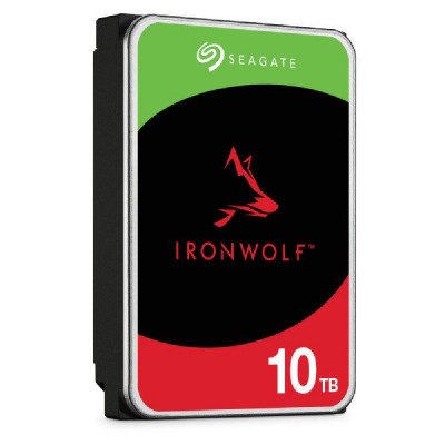Жёсткий диск HDD 10 Tb SATA 6Gb/s Seagate IronWolf ST10000VN000 3.5