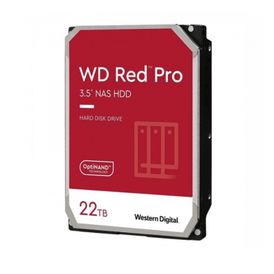 Жёсткий диск HDD 22 Tb SATA 6Gb/s Western Digital Red Pro WD221KFGX 3.5