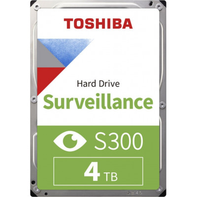Жёсткий диск HDD 4 Tb SATA 6Gb/s Toshiba S300 HDWT840UZSVA 3.5