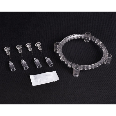 Кулер для процессора ID-Cooling DK-03 RAINBOW, S1700/1200/115x/AMD, 100W, 500-1800rpm, 61.5CFM, 4pin