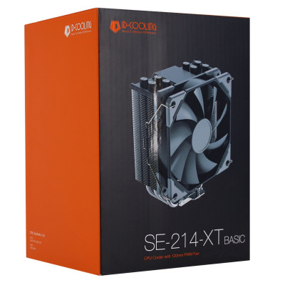 Кулер для процессора ID-Cooling SE-214-XT BASIC, S1700/1200/115x/AMD, 180W, 12cm, 700-1800rpm, 4pin