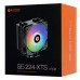 Кулер для процессора ID-Cooling SE-224-XTS ARGB, S1700/1200/115x/AMD, 220W, 600-1500rpm, 4pin