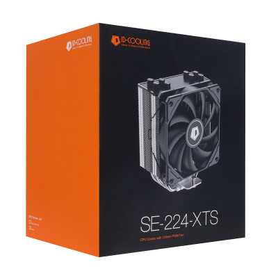 Кулер для процессора ID-Cooling SE-224-XTS, S1700/1200/115x/AMD, 220W, 600-1500rpm, 4pin