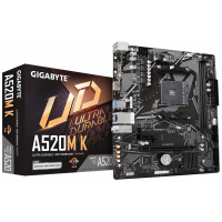 Материнская плата GIGABYTE A520M-K-V2, AM4, A520, PCIe16x, PCIe,D-SUB+HDMI, GLAN, 4SATA, 2DDR4, MATX Материнская плата GIGABYTE A520M-K-V2, AM4, A520, PCIe16x, PCIe,D-SUB+HDMI, GLAN, 4SATA, 2DDR4, MATX