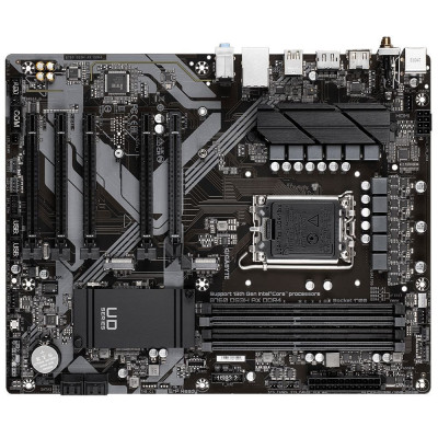 Материнская плата GIGABYTE B760M DS3H AX DDR4, LGA1700, B760, D-SUB+HDMI+2xDP, 2xM.2, 4xSATA Материнская плата GIGABYTE B760M DS3H AX DDR4, LGA1700, B760, D-SUB+HDMI+2xDP, 2xM.2, 4xSATA