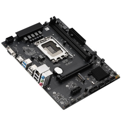 Материнская плата MaxSun Challenger B760M-F, LGA1700 B760, 2xDDR4 3xSATA 3xM.2 HDMI+VGA mATX