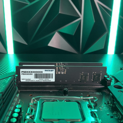 Модуль памяти Patriot Signature, PSD516G560081, DDR5, DIMM, 16Gb, 5600Mhz, CL46