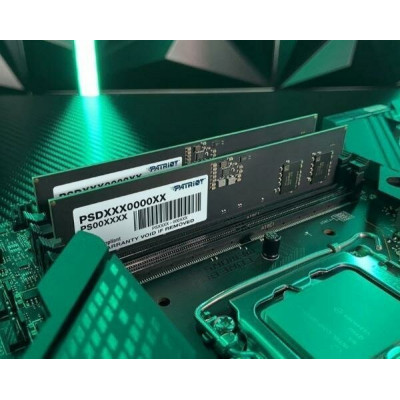 Модуль памяти Patriot Signature, PSD516G560081, DDR5, DIMM, 16Gb, 5600Mhz, CL46