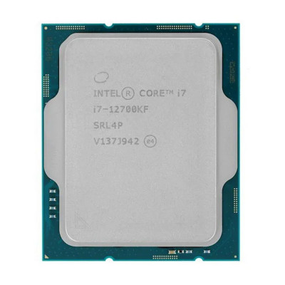 Процессор Intel Core i7-12700KF Alder Lake (2700MHz, LGA1700, L3 25Mb), oem Процессор Intel Core i7-12700KF Alder Lake (2700MHz, LGA1700, L3 25Mb), oem