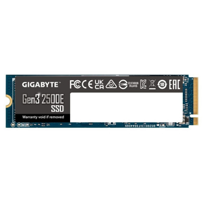 Твердотельный накопитель SSD 1 Tb PCIe 4.0 GIGABYTE, G325E1TB, NVMe1.3, M.2 2280, 2400R/1800W