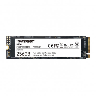 Твердотельный накопитель SSD 256 Gb M.2 PCI-E Patriot P300 P300P256GM28 Твердотельный накопитель SSD 256 Gb M.2 PCI-E Patriot P300 P300P256GM28
