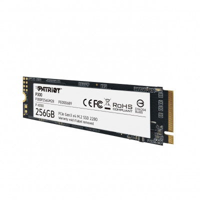 Твердотельный накопитель SSD 256 Gb M.2 PCI-E Patriot P300 P300P256GM28 Твердотельный накопитель SSD 256 Gb M.2 PCI-E Patriot P300 P300P256GM28