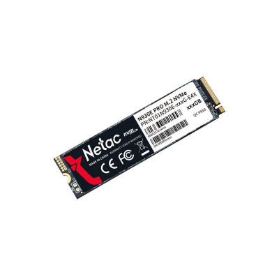 Твердотельный накопитель SSD 256Gb, M.2 2280, Netac N930E Pro, NVMe, PCIe 3x4, 2040R/1270W