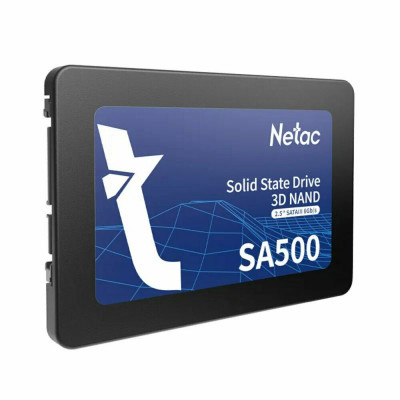 Твердотельный накопитель SSD 480Gb, SATA 6 Gb/s, Netac SA500, 2.5 Твердотельный накопитель SSD 480Gb, SATA 6 Gb/s, Netac SA500, 2.5