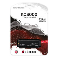 Твердотельный накопитель SSD 512 Gb M.2 2280 Kingston SKC3000S/512G NVMe PCIe 4.0 NVMe