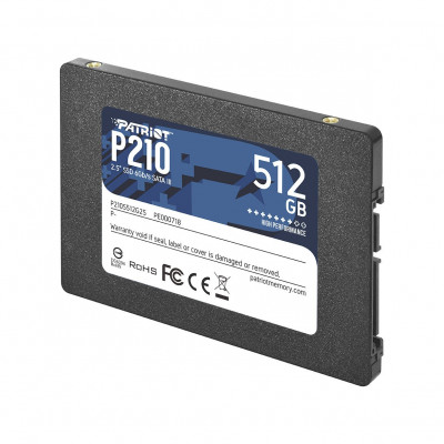 Твердотельный накопитель SSD 512 Gb SATA 6Gb/s Patriot P210 P210S512G25 2.5