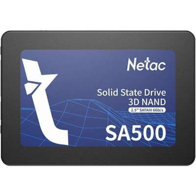Твердотельный накопитель SSD 960Gb, SATA 6 Gb/s, Netac SA500, 2.5
