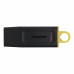 Флэш-накопитель Kingston 128Gb USB3.2 Gen1 Data Traveler Exodia (Black+Yellow)