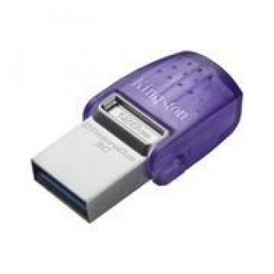Флэш-накопитель Kingston 128Gb USB3.2+Type-C Data Traveler MicroDuo 3C (Metal) Флэш-накопитель Kingston 128Gb USB3.2+Type-C Data Traveler MicroDuo 3C (Metal)