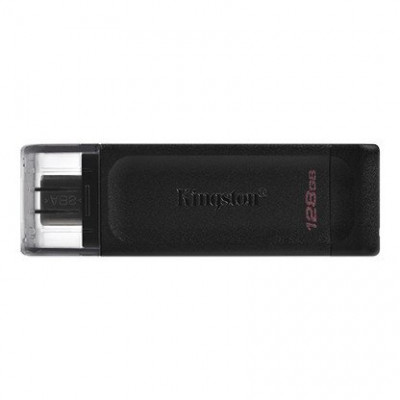 Флэш-накопитель Kingston 128Gb USB-C 3.2 Data Traveler 70 (Black) Флэш-накопитель Kingston 128Gb USB-C 3.2 Data Traveler 70 (Black)