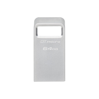 Флэш-накопитель Kingston 64Gb USB3.2 Gen1 Data Traveler Micro 3.2 USB (Metal case) Флэш-накопитель Kingston 64Gb USB3.2 Gen1 Data Traveler Micro 3.2 USB (Metal case)
