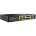 Коммутатор Netis P116GH, 16x10/100 LAN PoE, 2xGigabit Uplink, 1xSFP, 240W PoE