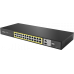 Коммутатор Netis P124GH, 24x10/100 LAN PoE, 2xGigabit Uplink, 2xSFP, 320W PoE