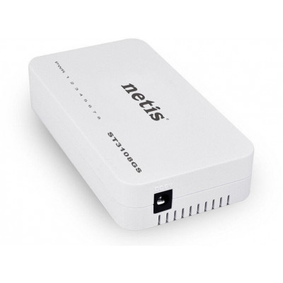 Коммутатор Netis ST3108GS, 8 x 10/100/1000 LAN, Auto MDI/MDIX Коммутатор Netis ST3108GS, 8 x 10/100/1000 LAN, Auto MDI/MDIX