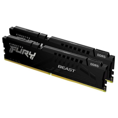 Модуль памяти Kingston Fury Beast Black EXPO KF556C36BBEK2-32 DDR5 DIMM 32Gb KIT(2x16) 5600 MHz CL36