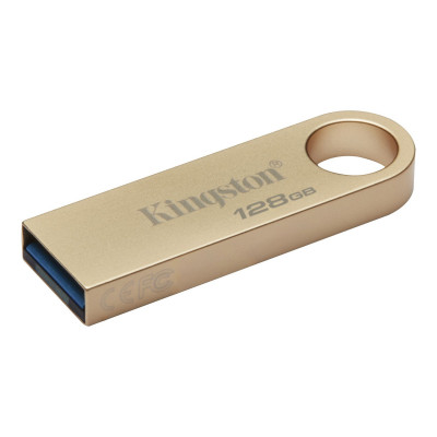 Флэш-накопитель Kingston 128Gb USB3.2 Gen1 Data Traveler SE9 (Gold Metal Case) Флэш-накопитель Kingston 128Gb USB3.2 Gen1 Data Traveler SE9 (Gold Metal Case)