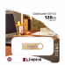 Флэш-накопитель Kingston 128Gb USB3.2 Gen1 Data Traveler SE9 (Gold Metal Case)