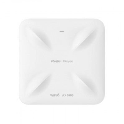 Потолочная точка доступа Reyee RG-RAP2260(H), Wi-Fi 6, AX6000 802.11ax, 2xLAN, MU-MIMO 4x4, PoE in