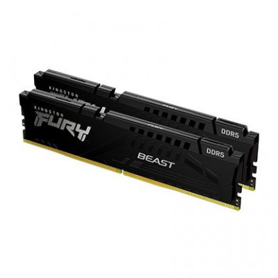 Модуль памяти Kingston Fury Beast KF556C40BBK2-32 DDR5 DIMM 32Gb (2x16) 5600 MHz CL40 (8473302008)