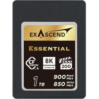 Карта памяти CFexpress Type A, 1Tb, Exascend Essential, VPG200 - 8K, PCIe3.0, R900/W850 Карта памяти CFexpress Type A, 1Tb, Exascend Essential, VPG200 - 8K, PCIe3.0, R900/W850