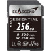 Карта памяти SD Exascend Essential, 256Gb, SDXC II, UHS-II (V90), R300/W260