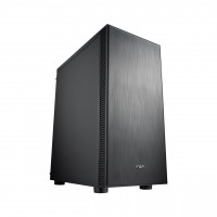 Компьютерный корпус FSP CMT223S (Silent tower), Без БП, 2xUSB3.0/1xType-C, 4xFAN120mm, Black, ATX