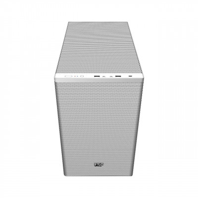 Компьютерный корпус FSP CST360W, Без БП, 2xUSB3.0/1xType-C, 2xFAN120, Tempered Glass, White, mATX