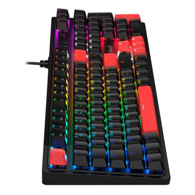 Клавиатура Bloody S510R-Brown Fire Black, Mechanical, RGB, Anti-Ghosting, Multimedia, USB