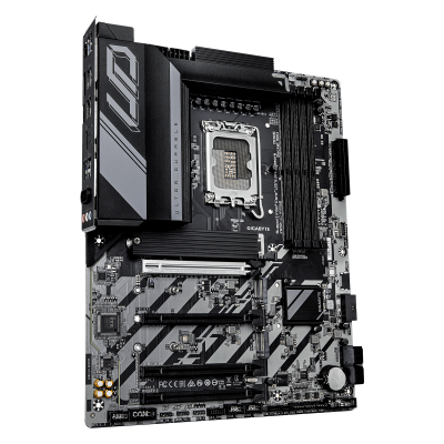 Материнская плата GIGABYTE Z890 UD WIFI6E, LGA1851, Z890, 4xDDR5, PCIe5.0, DP+USB4, 3xM.2, ATX