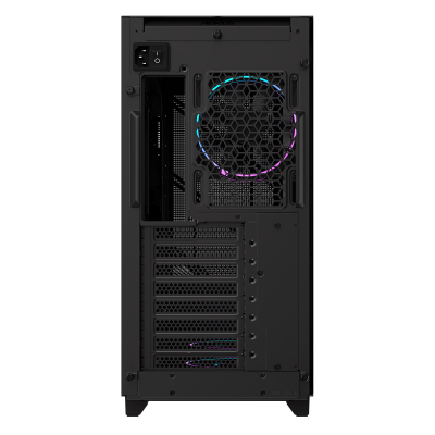 Компьютерный корпус GigaByte AORUS C400 GLASS, Без БП, 2xUSB3.0/Type-C, 4xARGB, Glass, Black, ATX
